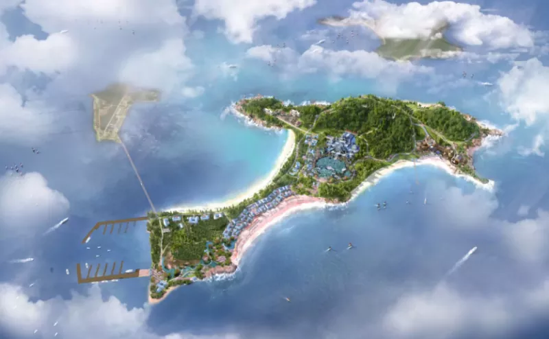 EIHE болот структурасы: Янтай Конгтонг кереметтер өлкөсүндө Dongyou сарайын куруу
