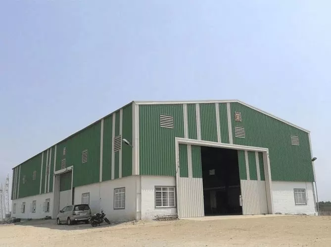 Практикалык жана кооз Prefab металл кампа имараты