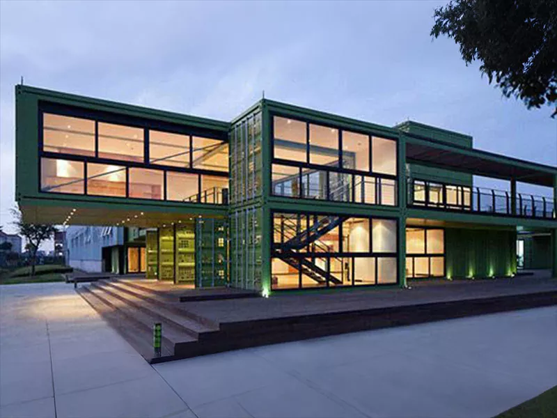 Prefab Light Steel Modular Villa үйүнүн курулушу