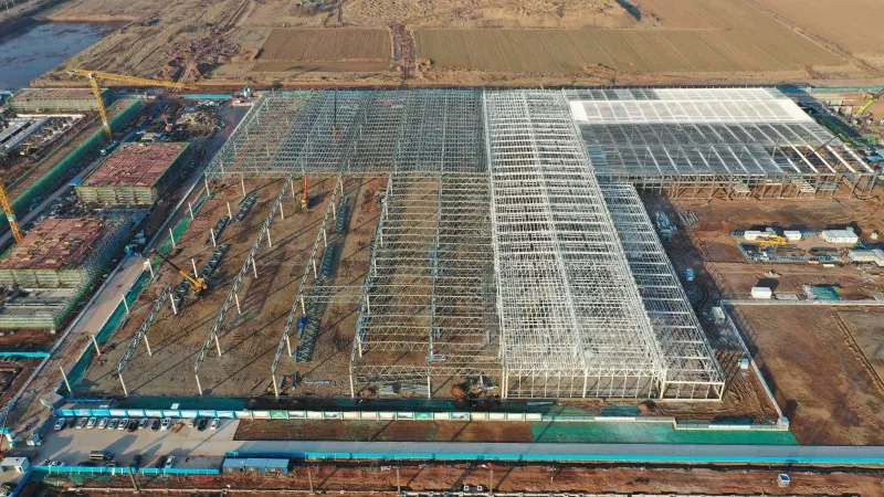 Steel Express Delivery Distribution Center курулушу