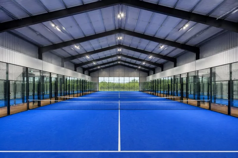 Steel Frame Indoor Padel корт куруу