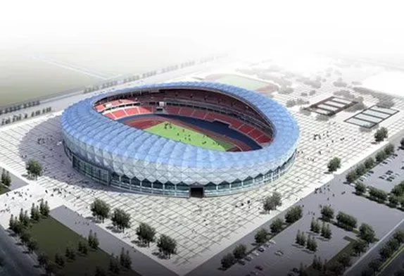 Steel Soccer Field Металл Архитектурасы